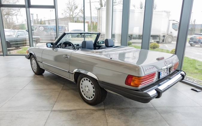 Mercedes-Benz SL cena 79900 przebieg: 148345, rok produkcji 1987 z Stryków małe 631